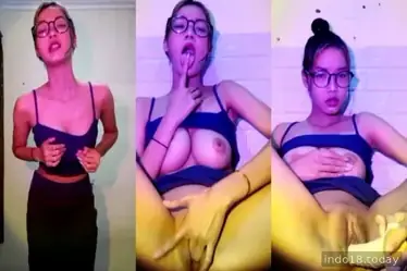 Cewek Imut Coli Pakai Sextoy Sampai Puas Nagih